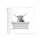 Stupell Industries Longhorn Highland Cow Bath Tub Wall Plaque Art